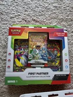 Pokemon TCG First Partner Illustration Collection Box Series 1 (LOT OF 2 SEALED) - Image 4