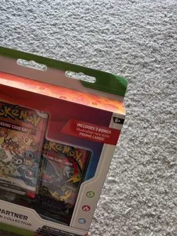 Pokemon TCG First Partner Illustration Collection Box Series 1 (LOT OF 2 SEALED) - Image 5