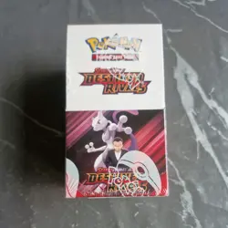 1 x Destined Rivals Half Booster Box 18 Packs NEW Factory Sealed Pokemon TCG A - Image 1