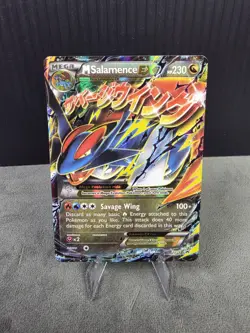 M Salamence EX Promo XY171 XY Black Star Promo Pokemon TCG HP English *READ* - Image 1