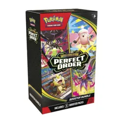 Pokemon TCG Mega Evolution Perfect Order Booster Bundles New Sealed 6 Packs - Image 1