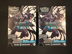 Pokemon TCG - Black Bolt Booster Bundles Lot of 2 - (New/Factory Sealed) - Image 1