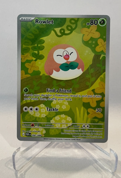 Pokemon Perfect Order IR Lot/3 - Rowlet IR, Dedenne IR, Skarmonry ex - Clean! - Image 2