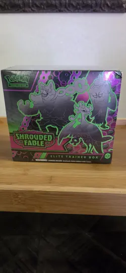 Pokemon TCG: Shrouded Fable Elite Trainer Box (ETB) Sealed New, *Bent corner* - Image 1