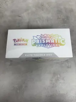 Pokemon Prismatic Evolutions ETB Elite Trainer Box Sealed English - Image 5