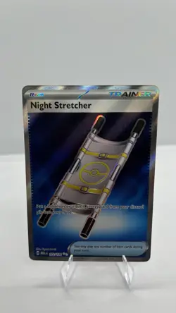 Pokemon Night Stretcher Me01: Mega Evolution 173/132 Ultra Rare Trainer Holo - Image 1