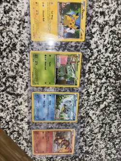 Pokemon Build-A-Bear Pikachu Bulbasaur Squirtle & Charmander Horrible Condition - Image 1