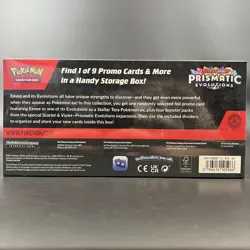 Prismatic Evolutions Surprise Box 4 Packs Factory Sealed Scarlet Violet Pokemon - Image 5