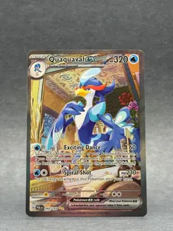 Pokemon - 260/193 Quaquaval ex SV02 Paldea Evolved SIR Holo NM TCG - Image 1
