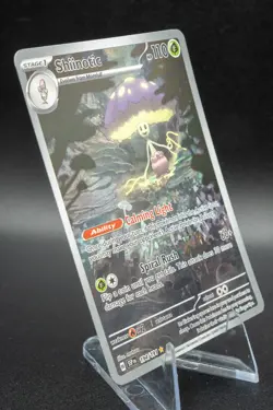 Pokemon TCG Shiinotic 194/191 Sv08: Surging Sparks Holo Near Mint NM Very Good + - Image 2