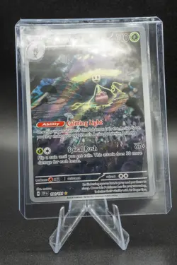 Pokemon TCG Shiinotic 194/191 Sv08: Surging Sparks Holo Near Mint NM Very Good + - Image 5