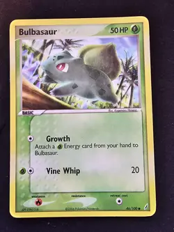 Bulbasaur 46/100 - Crystal Guardians - Pokemon TCG - (LP) - Image 1