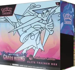 LOT OF 2 ** Presale ** Chaos Rising Pokemon Center ETB Elite Trainer Box Pokemon - Image 1