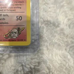 Pokemon Blaine's Ninetales 60 HP Gym Challenge 21/132 Rare 2000 TCG - Image 2