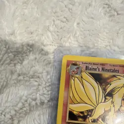Pokemon Blaine's Ninetales 60 HP Gym Challenge 21/132 Rare 2000 TCG - Image 4