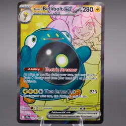Iono's Bellibolt ex 172/159 Ultra Rare SV09: Journey Together Pokemon TCG NM - Image 1
