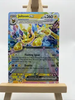 Pokemon TCG Jolteon ex 030/131 Sv: Prismatic Evolutions Double Rare Holo HP260 - Image 1