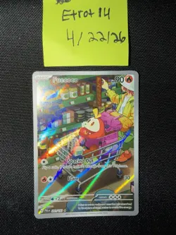 The Pokemon Company Fuecoco 201/193 Sv02: Paldea Evolved Illustration Rare Holo - Image 1