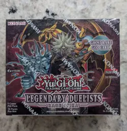 Rage of RA Booster Box 1st edition YuGiOh Legendary Duelists Konami Factory Seal - Image 1