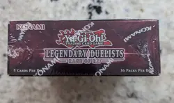 Rage of RA Booster Box 1st edition YuGiOh Legendary Duelists Konami Factory Seal - Image 3