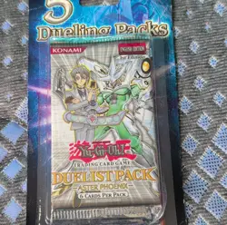 Yu-Gi-Oh! Konami Duelist Pack Aster Phoenix 1st Edition English 5 Packs - Image 1