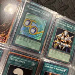 Vintage Yu-Gi-Oh Binder Collection Of Magic/Trap Cards Some First Edition Holos - Image 4