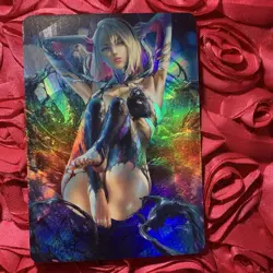 Gwen VENOM OOTD Teaser ACG Anime Goddess WAIFU HOLO Card Sexy 2 - Image 1