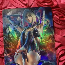 Gwen VENOM OOTD Teaser ACG Anime Goddess WAIFU HOLO Card Sexy 2 - Image 2