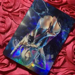 Gwen VENOM OOTD Teaser ACG Anime Goddess WAIFU HOLO Card Sexy 2 - Image 3