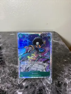 One Piece Brook OP15-032 Adventure on Kami's Island Foil SR *FREE SHIP - Image 1