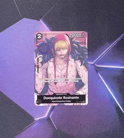 One Piece TCG: Paramount War OP02-108 Donquixote Rosinante (Box Topper) - MINT - Image 1