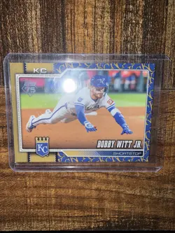 Bobby Witt Jr. 2026 Topps Series 1 #205 Team Color Border SP Kansas City Royals - Image 1
