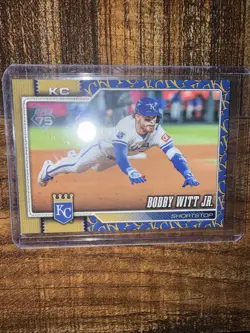 Bobby Witt Jr. 2026 Topps Series 1 #205 Team Color Border SP Kansas City Royals - Image 2