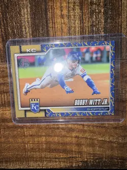 Bobby Witt Jr. 2026 Topps Series 1 #205 Team Color Border SP Kansas City Royals - Image 3