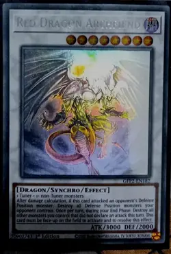 Red Dragon Archfiend GFP2-EN182 1st Edition Ghost Rare :YuGiOh Trading Card TCG - Image 1