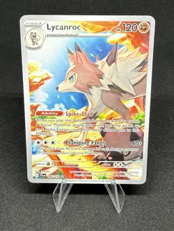 Lycanroc 166/159 SV09: Journey Together - Pokemon Card - NM - Image 1
