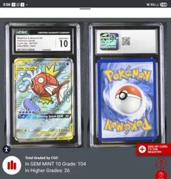 Magikarp & Wailord GX Pokemon (2019) Team Up - 161/181 Ultra Rare - Holo - Image 1