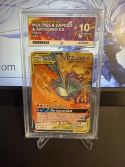 Moltres & Zapdos & Articuno GX 44/68 Ace 10 Hidden Fates - Image 1