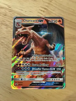 Pokemon TCG Charizard GX SM195 Detective Pikachu Promo Holo Card good Condition - Image 1