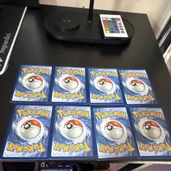 Nintendo Pokemon TCG Tag Team GX Holo Lot 8 Reshiram Charizard Mewtwo - Image 2