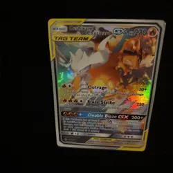 Pokemon TCG Reshiram Charizard GX Card Tag Team GX All Stars Ace - Image 3