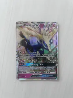 Pokemon TCG Xerneas GX Forbidden Light 90/131 Holo Ultra Rare - Image 1