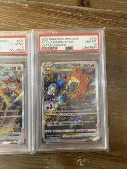 PSA10 Charizard 212/172 Mewtwo 221/172 SAR VSTAR Universe Pokemon Card Japanese - Image 2