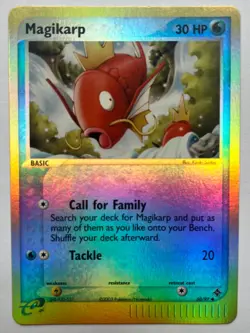 Pokemon TCG Magikarp NM 60/97 Reverse Holo EX Dragon Vintage Pokemon Card - Image 1