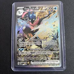 Pokemon TCG Greninja EX Holo black star Promo Scarlet & Violet 132 - Image 1