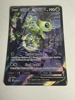 Celebi V (Alternate Full Art) 245/264 Swsh08: Fusion Strike Holo - Image 1