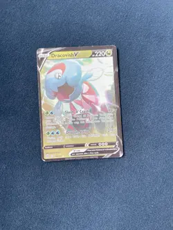 Pokemon TCG Dracovish v Brilliant Stars Ultra Rare Card 114/172 NM Condition - Image 1
