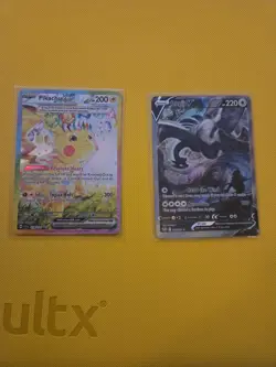 Lugia V Pikachu Silver Tempest Surging Sparks Prob Psa Mint Pokemon Duo - Image 1