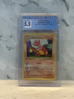 1999 Pokemon Base Set 1st Edition Charmeleon #24 Excellent CGC 5.5 - Image 1