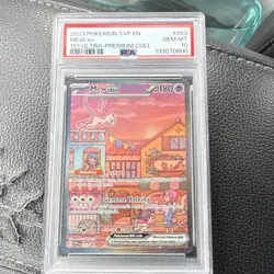 Pokemon Mew ex 053 151 Ultra-Premium Collection Ultra Rare Full Art Holo PSA 10 - Image 1